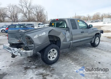 2005 Dodge Dakota Slt from USA, damaged, VIN 1D7HW42NX5S295577